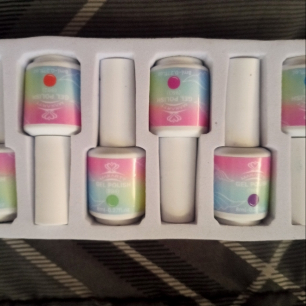 Makartt Glitter Pastel Gel Polish